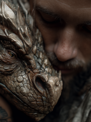 Objecie smoka dla mężczyzn